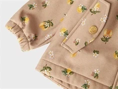 Name It overgangsjakke softshell light taupe lemons